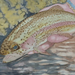 Watercolor painting by Charlie Hopkins