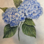 Watercolor painting by Paula Tift