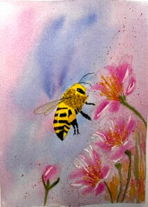 Watercolor painting by Janet Stake