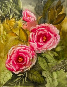 Watercolor painting by Janet Stake