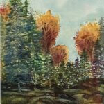 Left to the Falling 11x14 --frame 19x23 Sept 2025 - ARLETTE TWEDT Left to the Falling 11x14 --frame 19x23 Sept 2025 - ARLETTE TWEDT