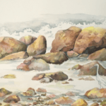 Watercolor painting by Linda Addict