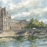 Watercolor painting by Kerry Kupferschmidt