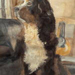 Watercolor painting by Paula Tift