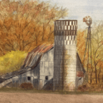 Watercolor painting by Paula Tift