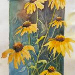 Watercolor painting by Pat Spence