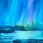 Watercolor Painting by Pat Spence