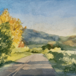 Watercolor painting by Susan Jensen-Cekalla