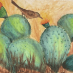 Watercolor painting by Susan Jensen-Cekalla