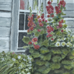 Watercolor painting by Paula Tift