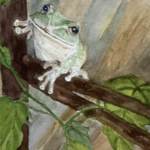 Watercolor painting by Linda Addicott