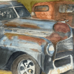 Watercolor painting by Paula Tift