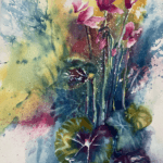 Watercolor painting by Susan Jensen Cekalla