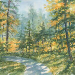 Autumn Sunlight Painting of Autumn Sunlight